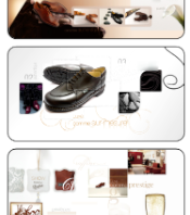 directeur artistique - planche créative luxe chaussure